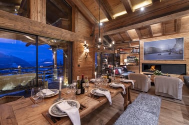 Marmotte Penthouse - Dining Area