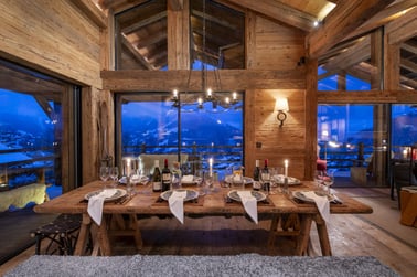 Marmotte Penthouse - Dining Area