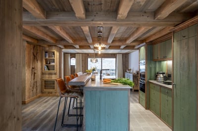 Chalet Caribou - Living Area