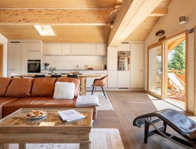 Chalet Clos d’Abeilles - Living Area