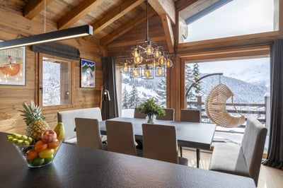 Chalet Cortil - Dining Area