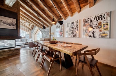 Chalet Olympique - Dining Area