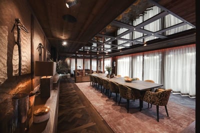 Steinlodge Lech - Living Areas/Dining Area