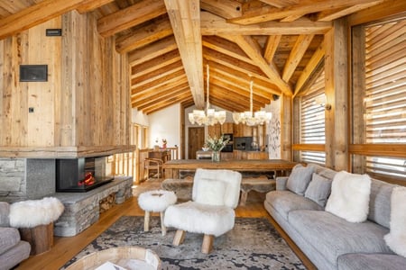 Chalet 1855 - Living Area