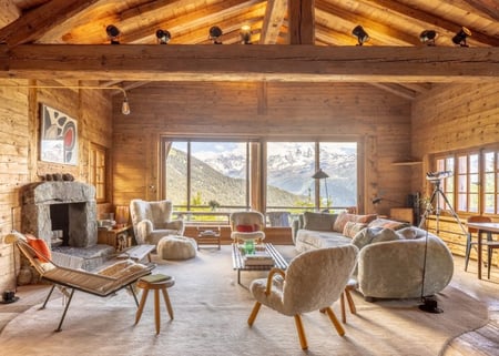 Chalet Bibi - Living Area