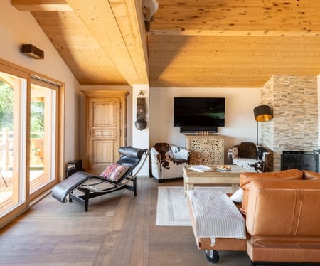 Chalet Clos d’Abeilles - Living Area