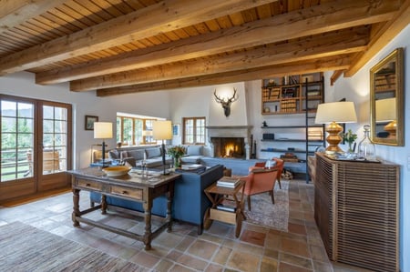 Chalet Deux Riés - Living Area