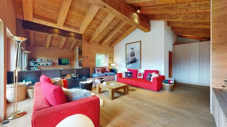 Chalet Granval - Living Area