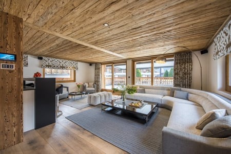 Chalet La Datcha - Living Area