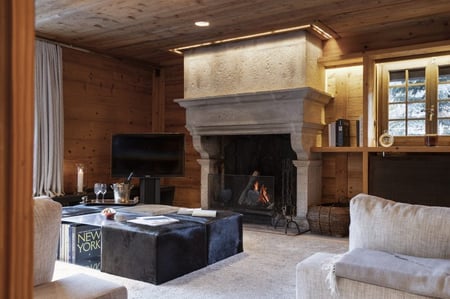 Chalet Névé - Living Area