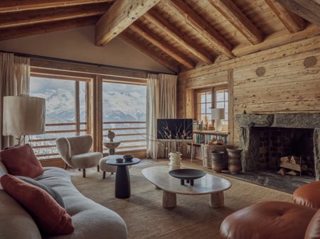 Chalet Vallon D’Arbi - Living Area