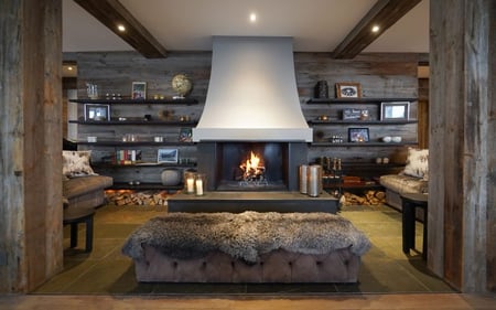 The Lodge - Living Area