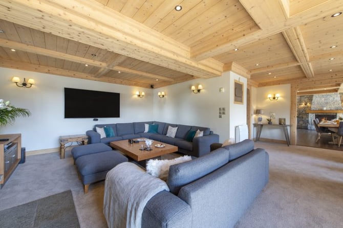 Chalet Genepi - Living Area