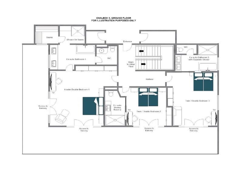 Chalech L - Ground floor Floorplan