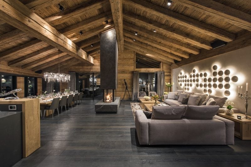 Chalet Aconcagua - Living Area