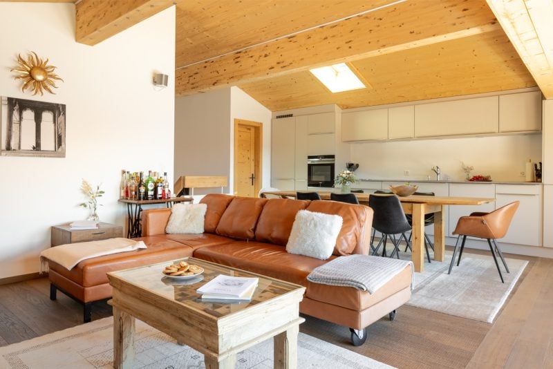 Chalet Clos d’Abeilles - Living Area