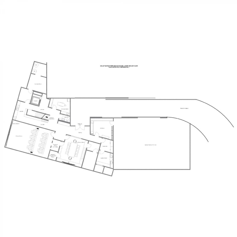 Chalet Marmottière - Lower ground floor (marmottiÈre - second house) Floorplan