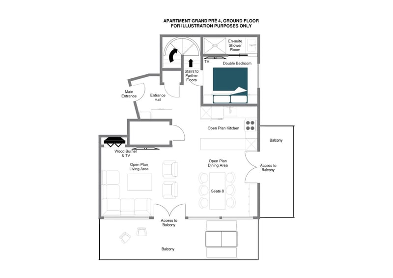 Grand Pré 4 - Ground floor Floorplan