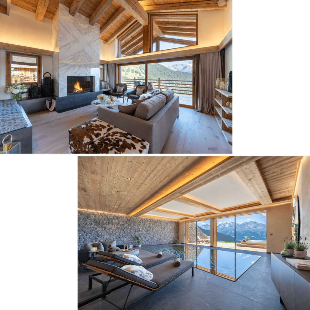Luxury ski chalet catered Verbier 