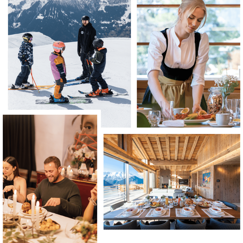 Catered chalets blog collage 2