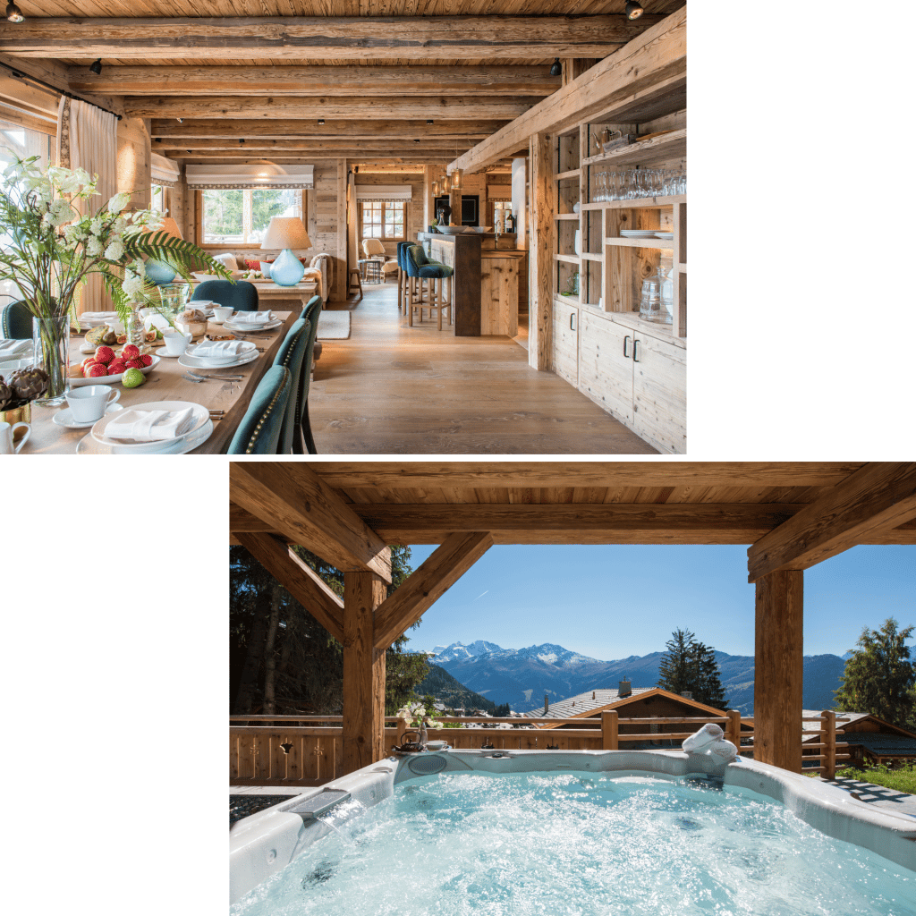 Catered chalet Verbier with hot tub