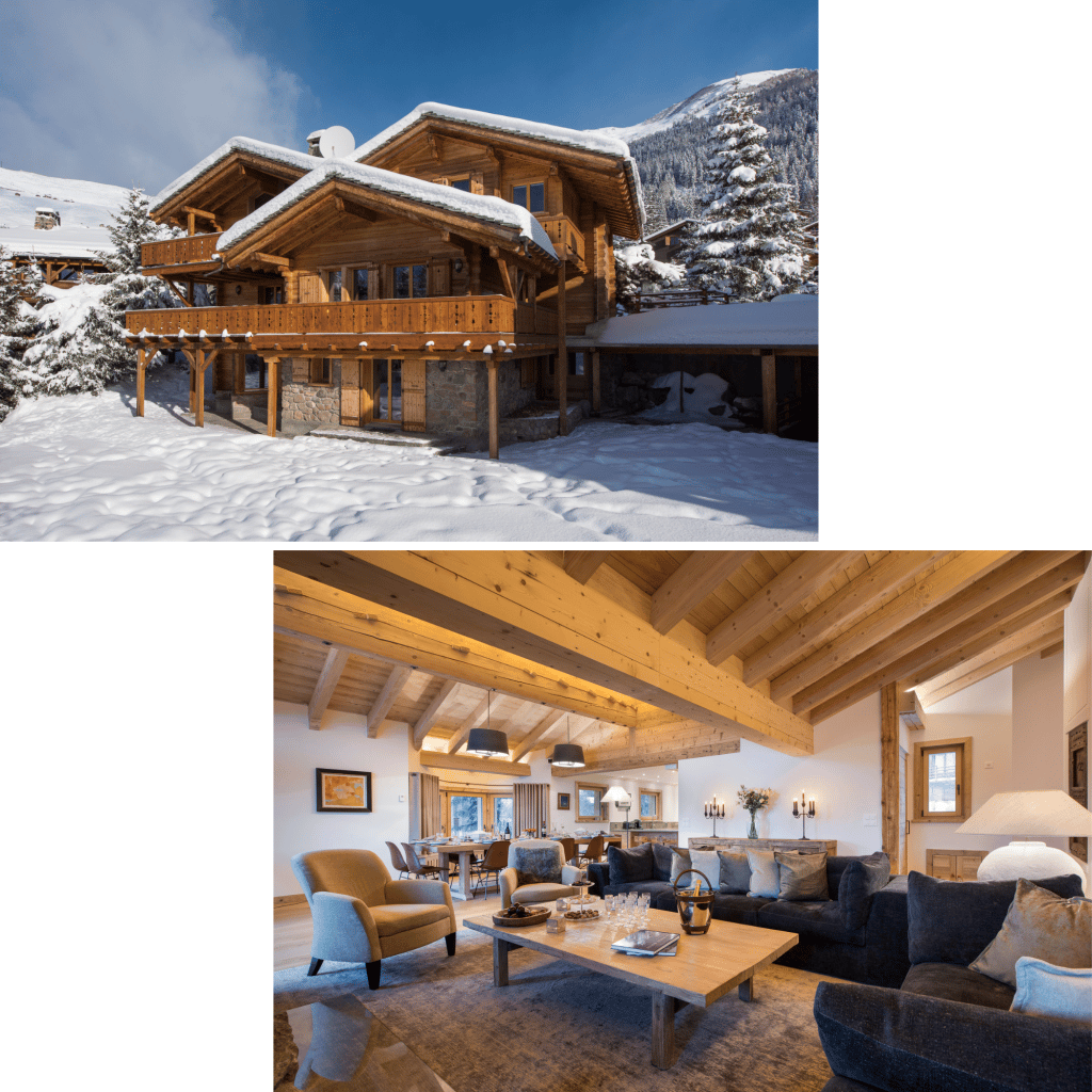 catered chalet verbier