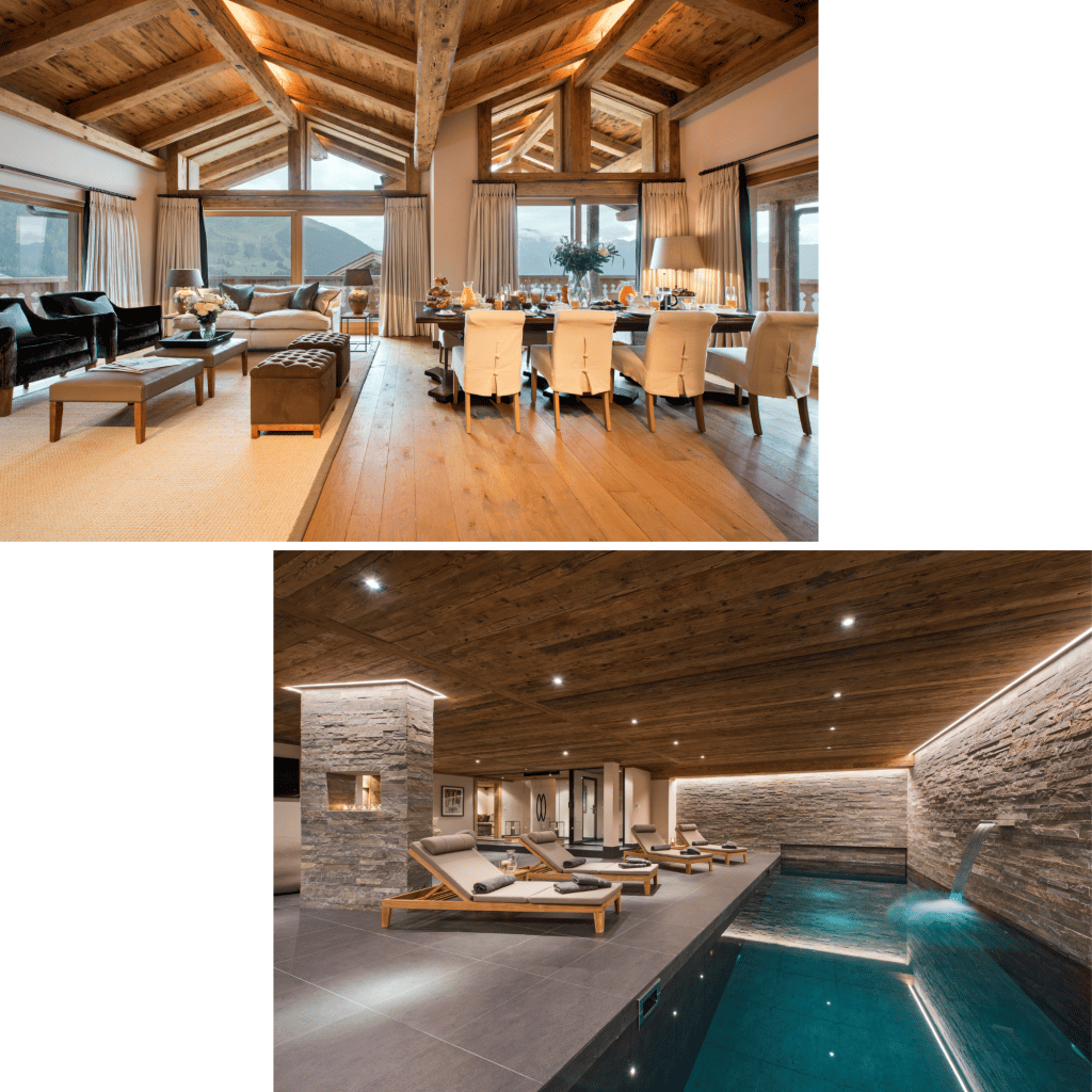 Luxury chalet verbier with indoor pool