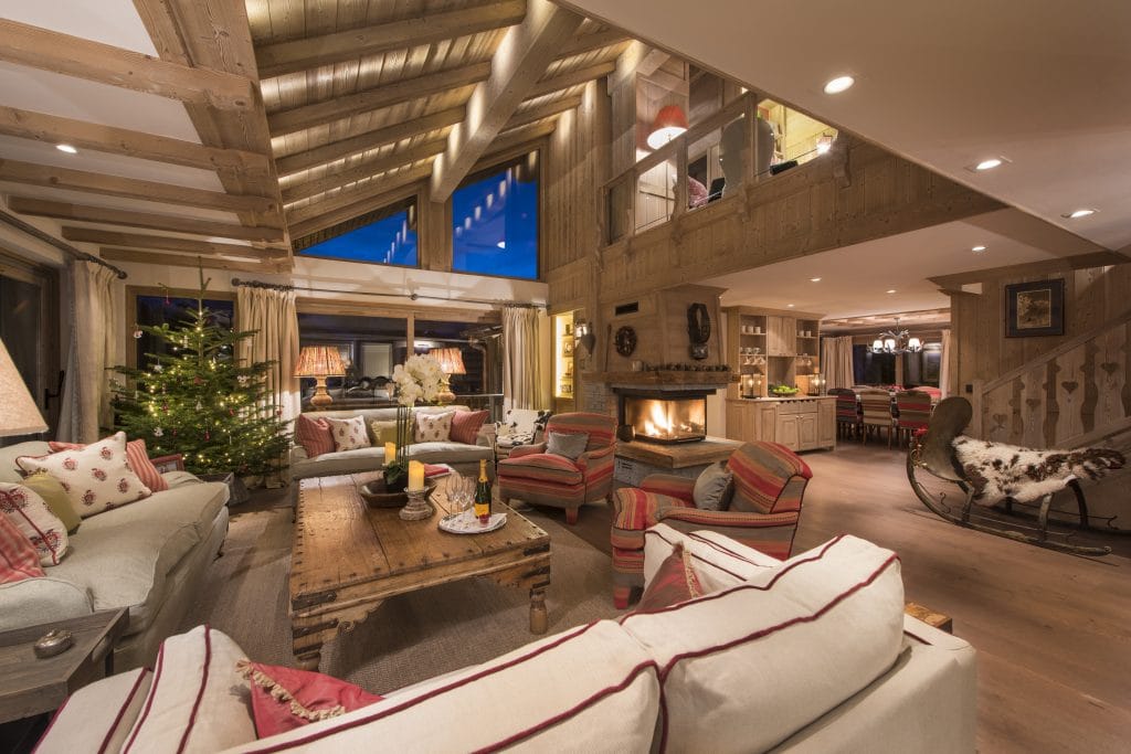 Luxury ski chalet in Méribel available for Christmas