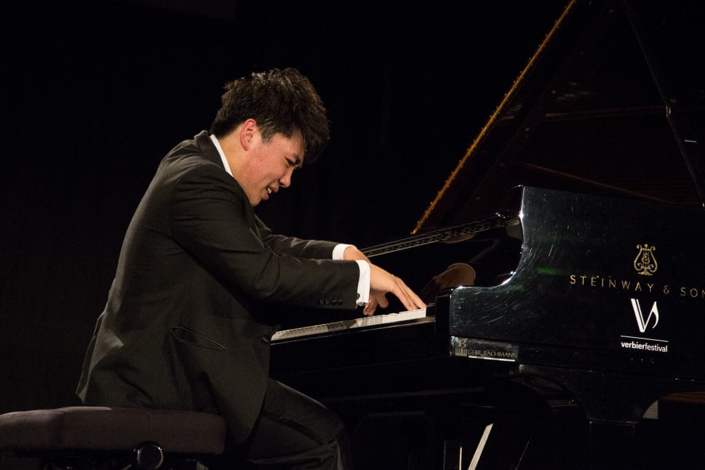 Young pianist George Li at Verbier Festival 2017