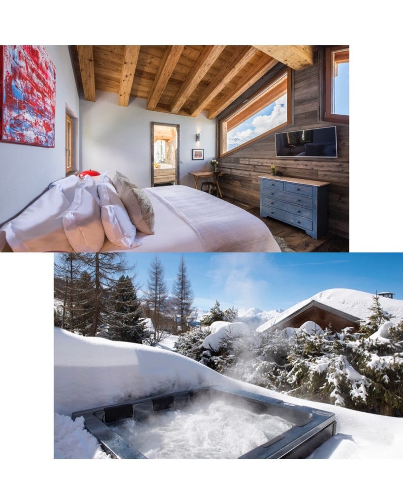 Chalet Mowgli master suite