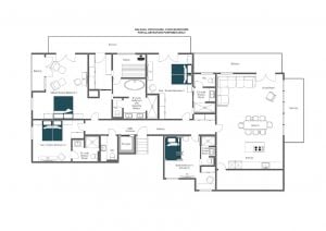 Balegia Penthouse - Top floor Floorplan