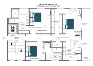 Chalech M - First floor  Floorplan