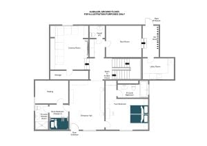 Chalet Almajur - Ground floor Floorplan
