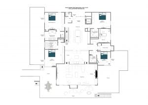 Chalet Marmottière - First floor (marmottiÈre - main house) Floorplan