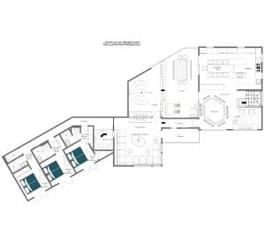 Le 1550 - Ground floor Floorplan