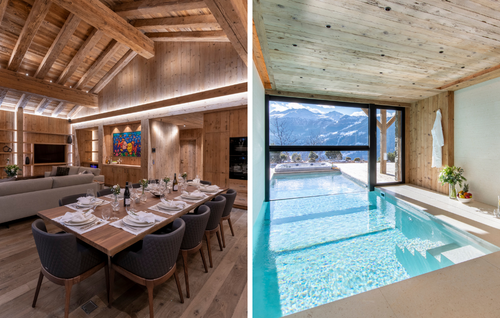 chalet foulon, verbier luxury ski chalets for christmas in the alps